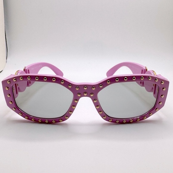 Versace - VE 4361 - studded Medusa “Biggie” Sunglasses -53-18-140 - Picture 12 of 16